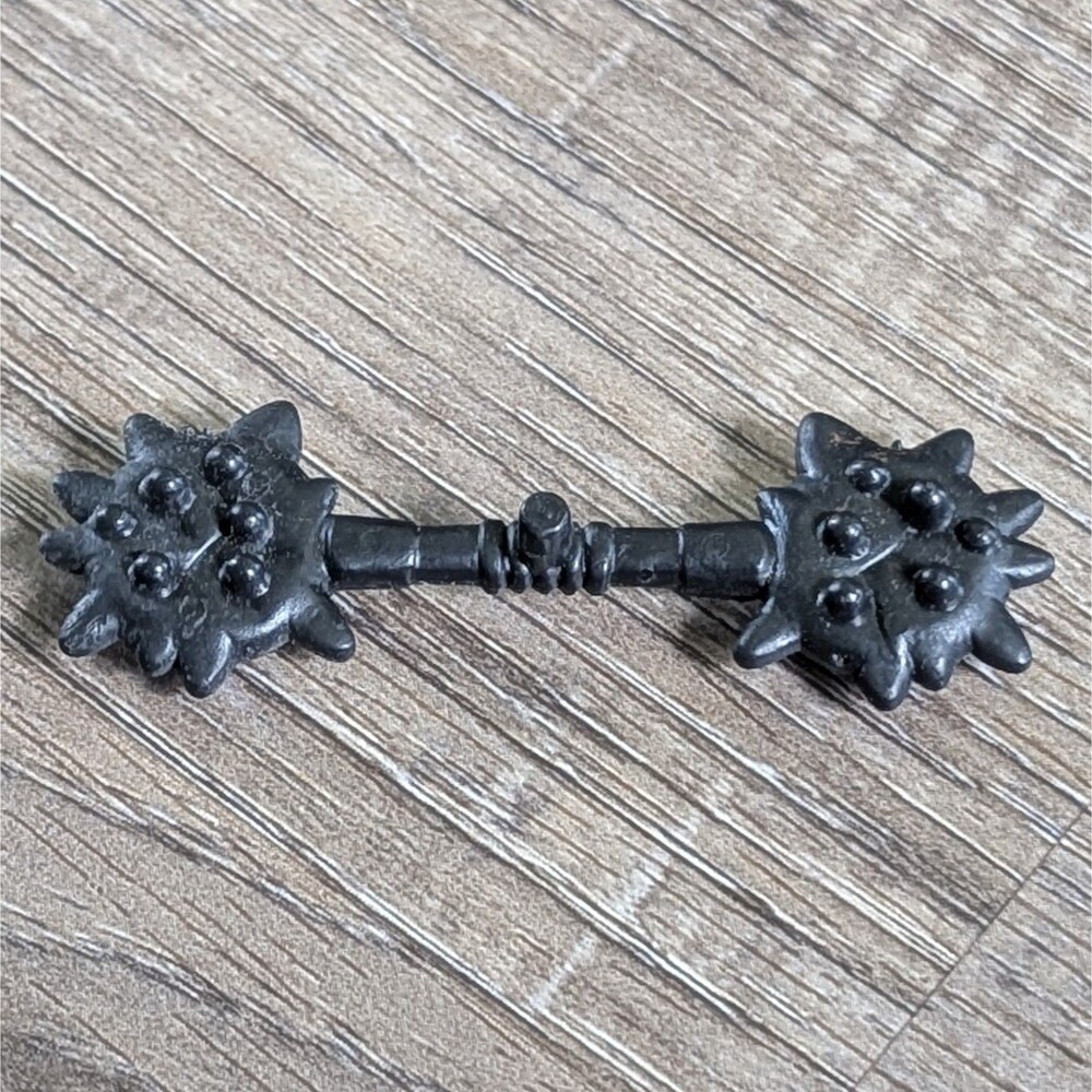 1986 Rock Lords Sticks N Stones Double Duty Mace Original Weapon Part Authentic